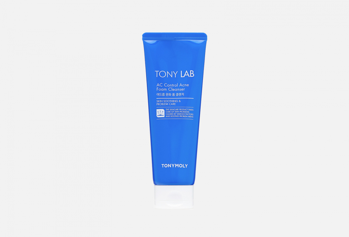 С Control Acne Foam Cleanser Пенка для проблемной кожи лица TONYMOLY TONY LAB A