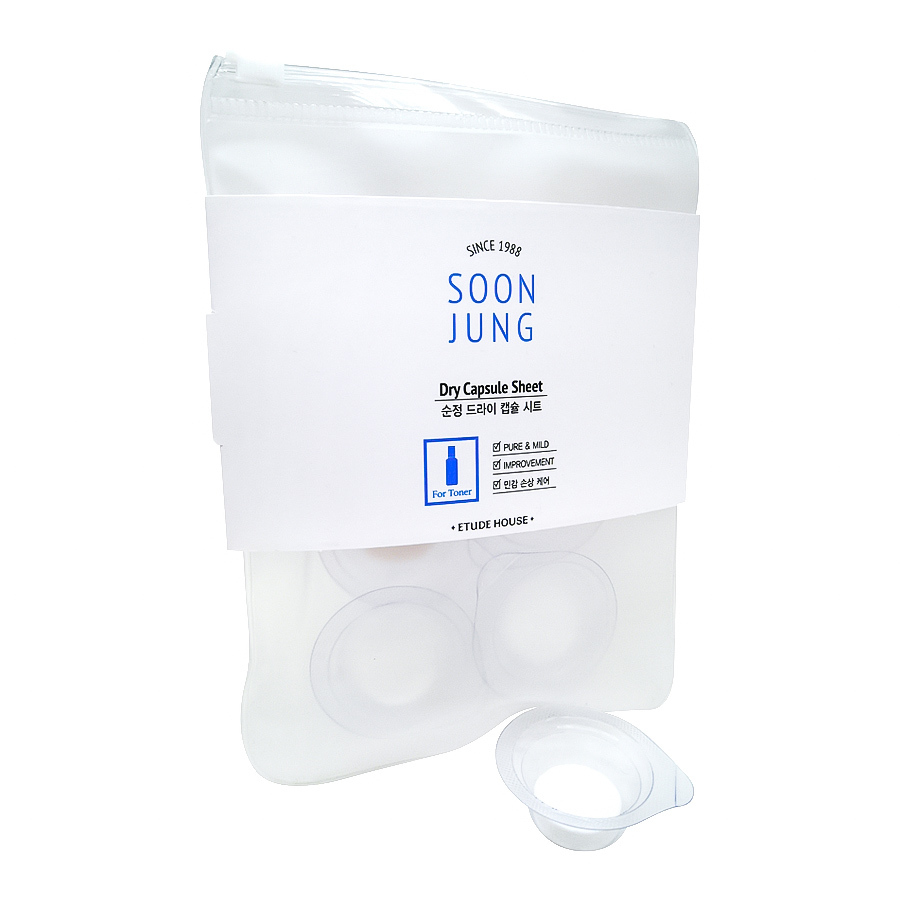 Капсулированная тканевая маска ETUDE HOUSE Soon Jung Dry Capsule Sheet