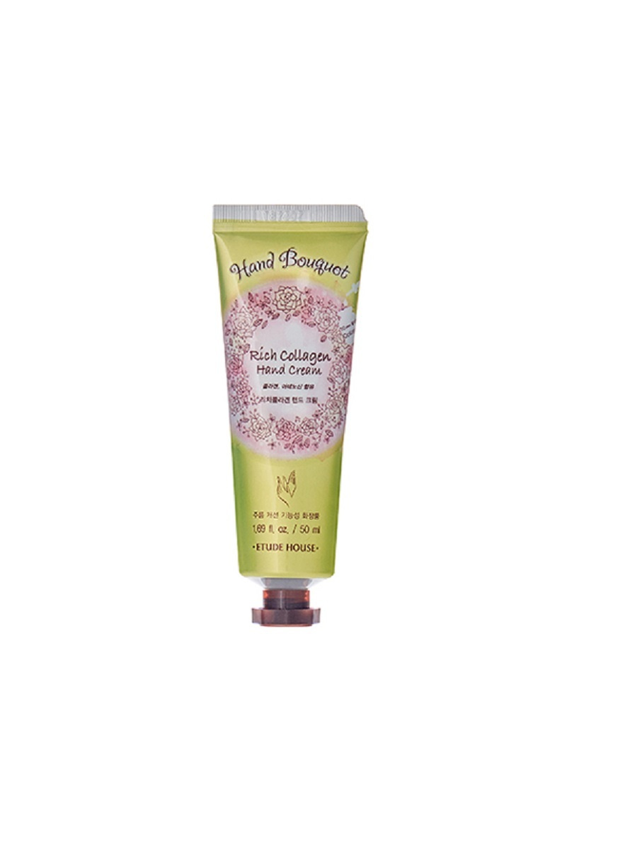 Крем для рук с коллагеном Etude House HAND BOUQUET RICH COLLAGEN HAND CREAM