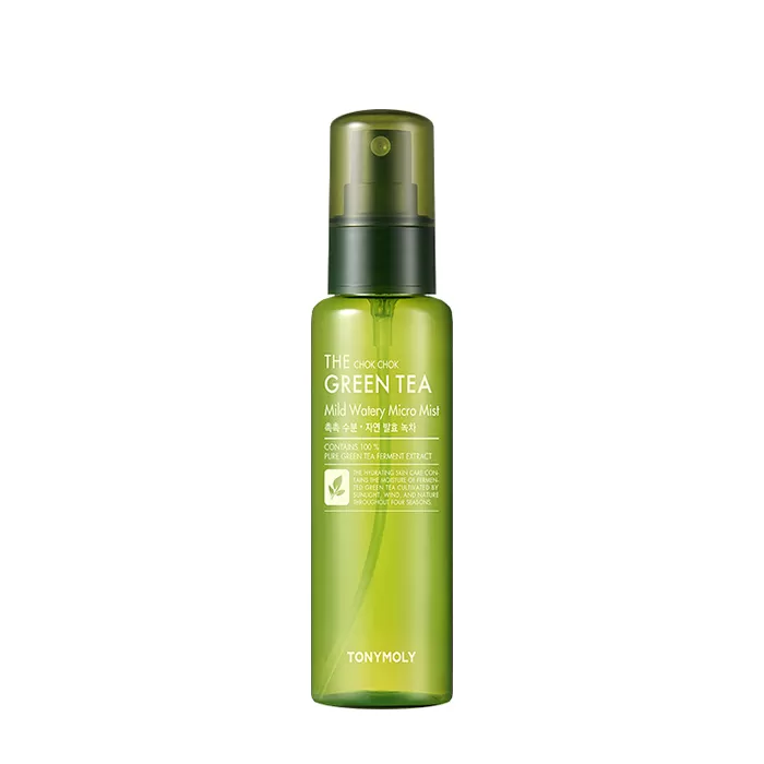 Увлажняющий мист для лица с экстрактом зелен TONYMOLY THE CHOK CHOK GREEN TEA Mild Watery Micro Mist