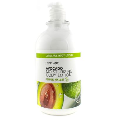 Лосьон для тела увлажняющий с экстрактом авокадо 500 мл Lebelage Moisturizing Body Lotion - Avocado