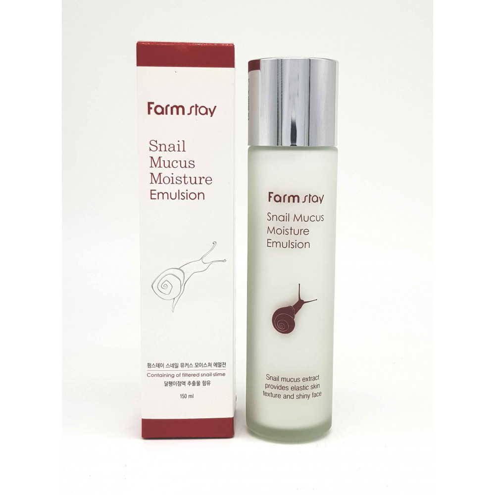 Восстанавливающая эмульсия с муцином улитки FarmStay Snail Mucus Moisture Emulsion