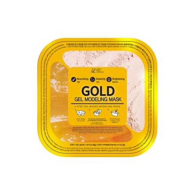 Альгинатная гелевая маска с коллоидным золотом (пудра+гель) Lindsay Gold Gel Modeling Mask