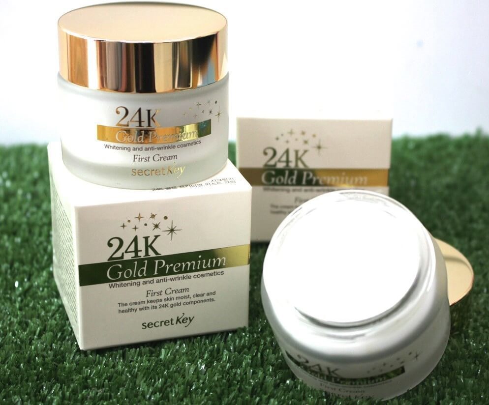 Омолаживающий крем с коллоидным золотом Secret Key 24K Gold Premium First Cream