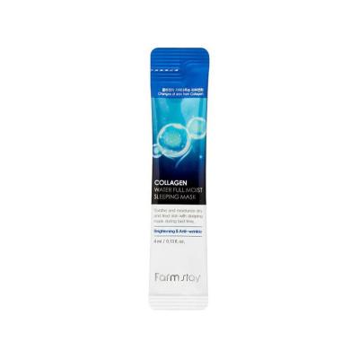 Увлажняющая ночная маска в саше с коллагеном FarmStay Collagen Water Full Moist Sleeping Mask