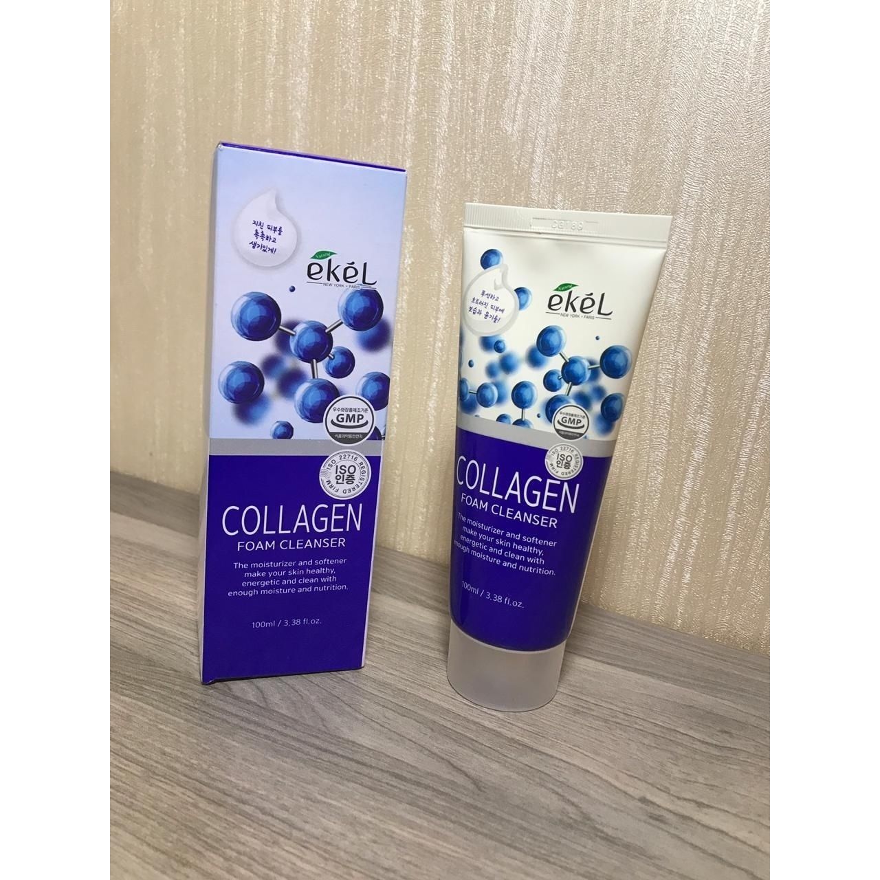 Пена для умывания с коллагеном Ekel Foam Cleanser 180 мл Collagen