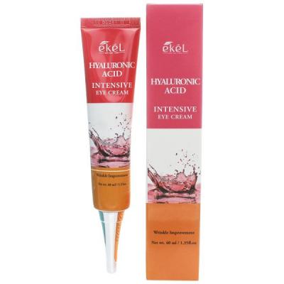 Крем для кожи вокруг глаз с гиалуроновой кислотой EKEL HYALURONIC ACID INTENSIVE EYE CREAM