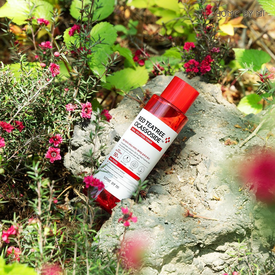 Тонер для лица с экстрактом красного чайного дерева SOME BY MI RED TEATREE CICASSOSIDE DERMA SOLUTION TONER