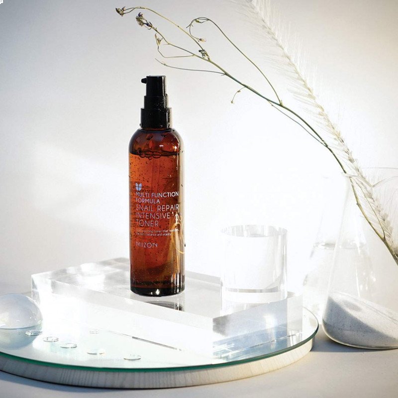 Тонер для лица с муцином улитки MIZON Snail Repair Intensive Toner Mini
