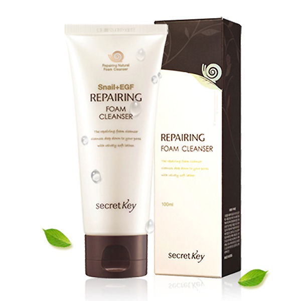 Пенка для умывания c фильтратом улитки Secret Key Snail Repairing Foam Cleanser