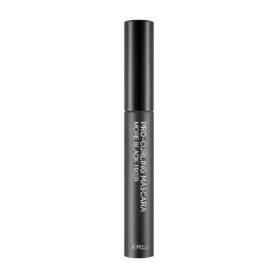 Подкручивающая фиксирующая тушь A'PIEU Pro-Curling More Black Fixer Mascara