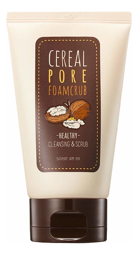 Пенка-скраб для лица с экстрактами зерновых культур SOME BY MI CEREAL PORE FOAMCRUB