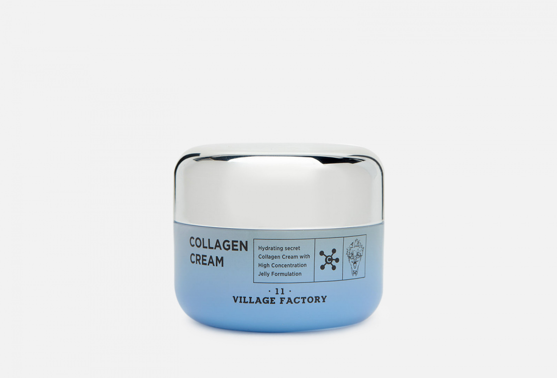 Увлажняющий крем для лица с коллагеном VILLAGE 11 FACTORY Collagen Cream