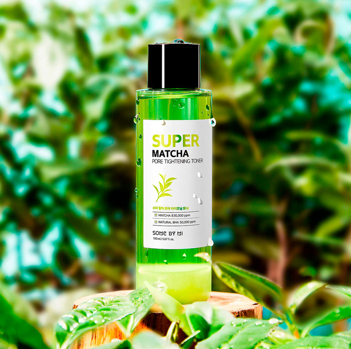 Тонер для сужения пор с экстрактом чая матча SOME BY MI SUPER MATCHA PORE TIGHTENING TONER