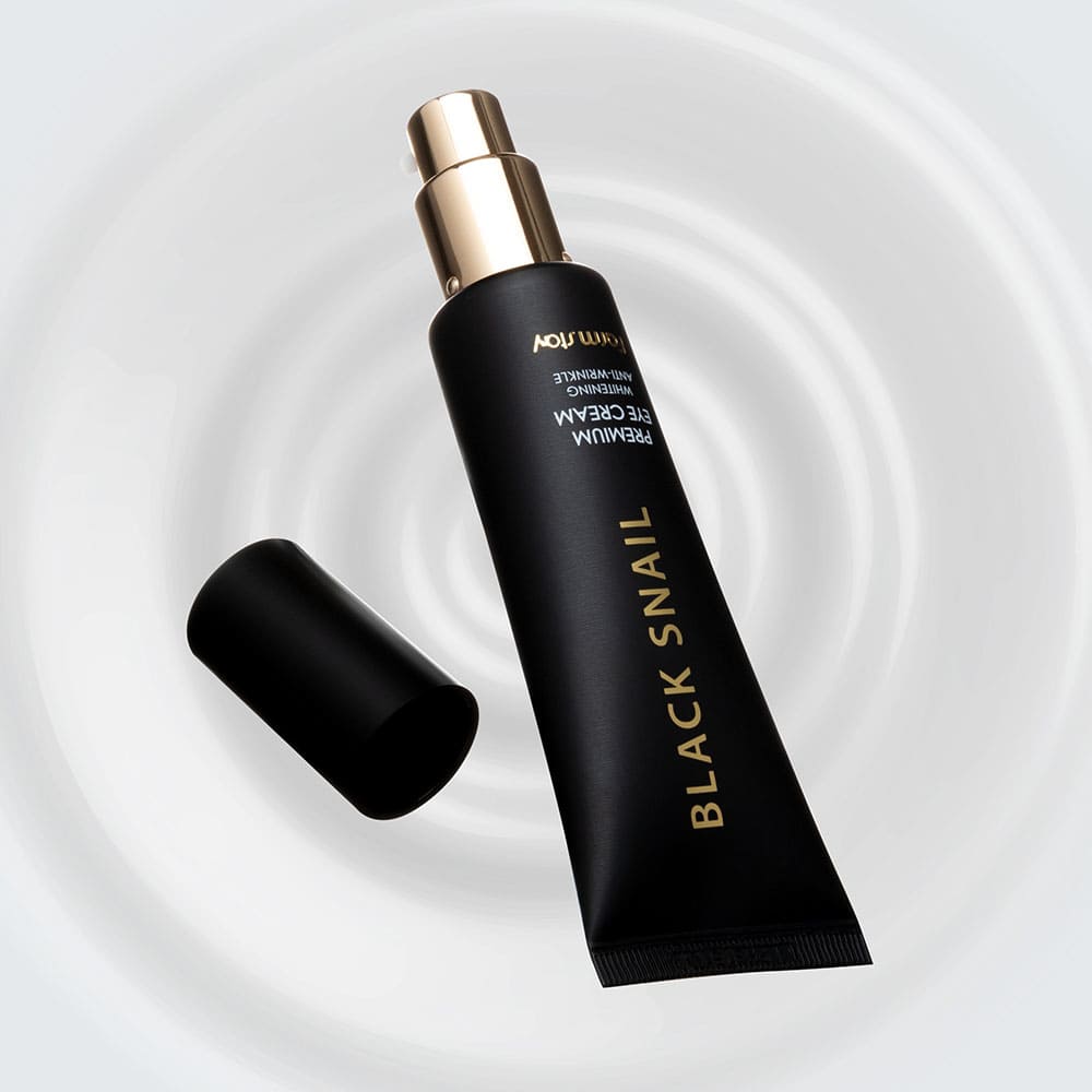 Премиум-крем для кожи вокруг глаз с муцином черной улитки FarmStay Black Snail Premium Eye Cream