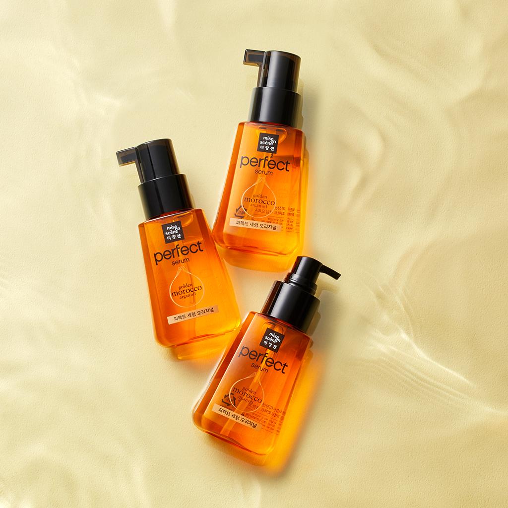 Сыворотка-масло для поврежденных волос MISE EN SCENE Perfect Serum Golden Morocco Argan Oil Original