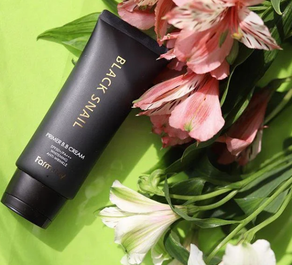 ББ крем с муцином черной улитки SPF50+/PA+++ FarmStay Black Snail Primer B.B Cream SPF50+/PA+++