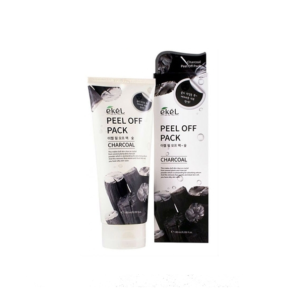 Пилинг для лица с экстрактом древесного угля Ekel Peeling Gel 180 мл Charcoal