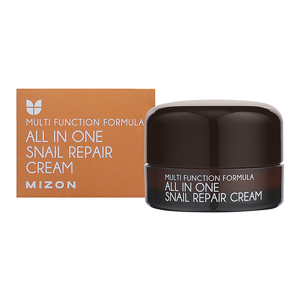 Крем для лица с муцином улитки 15мл MIZON All In One Snail Repair Cream Mini