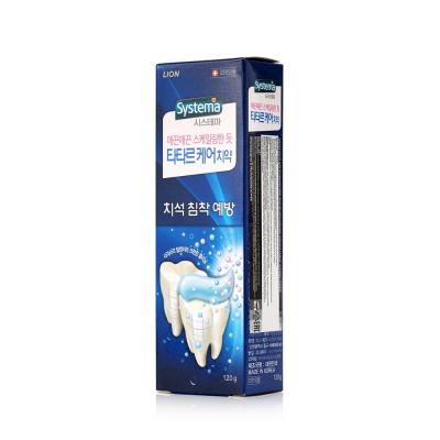 Зубная паста для профилактики против образования зубного камня LION SYSTEMA TARTAR 120g