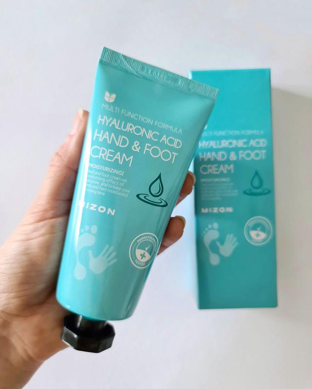 Крем для рук и ног MIZON Hyaluronic Acid Hand And Foot Cream