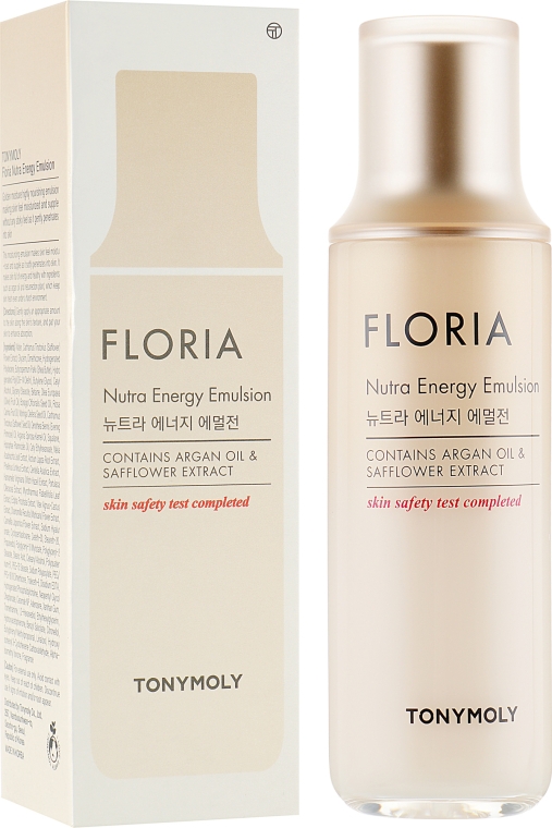 Увлажняющая эмульсия для лица с аргановым маслом TONYMOLY FLORIA Nutra Energy Emulsion