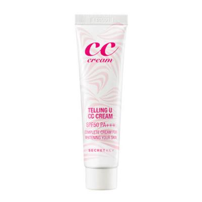 СС крем для увлажнения и сияния Secret Key Telling U CC Cream SPF50+ PA+++