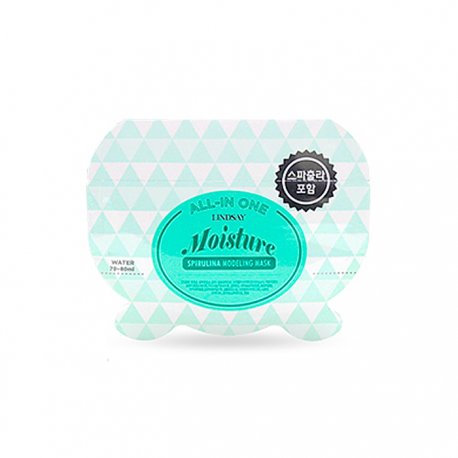 Альгинатная маска со спирулиной Lindsay All-in One Moisture Spirulina Modeling Mask