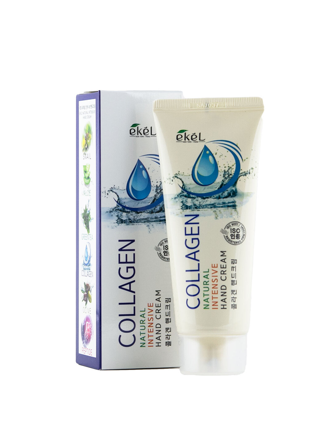 Питательный крем для рук с коллагеном EKEL Collagen Natural Intensive Hand Cream