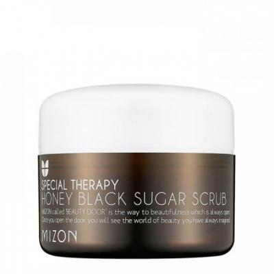Скраб с черным сахаром MIZON Honey Black Sugar Scrub