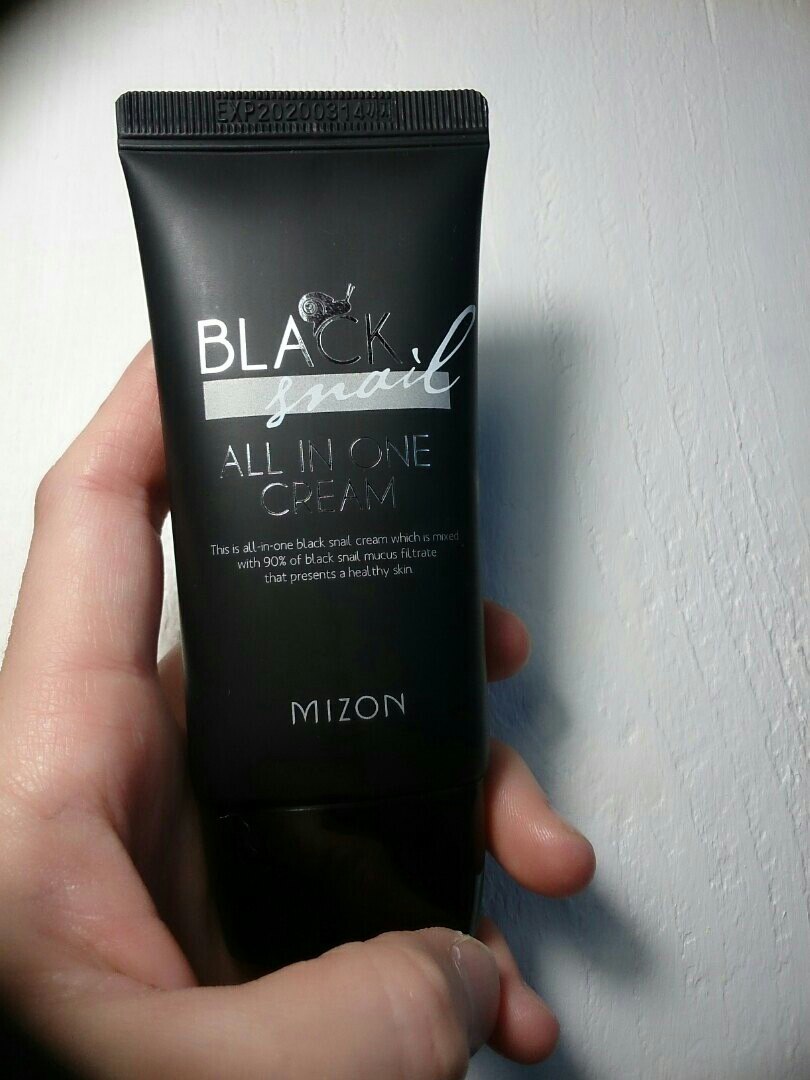 Крем для лица с экстрактом черной улитки MIZON Mizon Black Snail All In One Cream (tube)