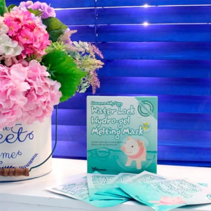 Суперувлажняющая гидрогелевая маска Elizavecca Milky Piggy Water Lock Hydro-gel Melting Mask