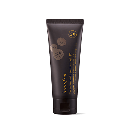 Маска-пленка с вулканической глиной Innisfree Super Volcanic Peel Off Mask 2X