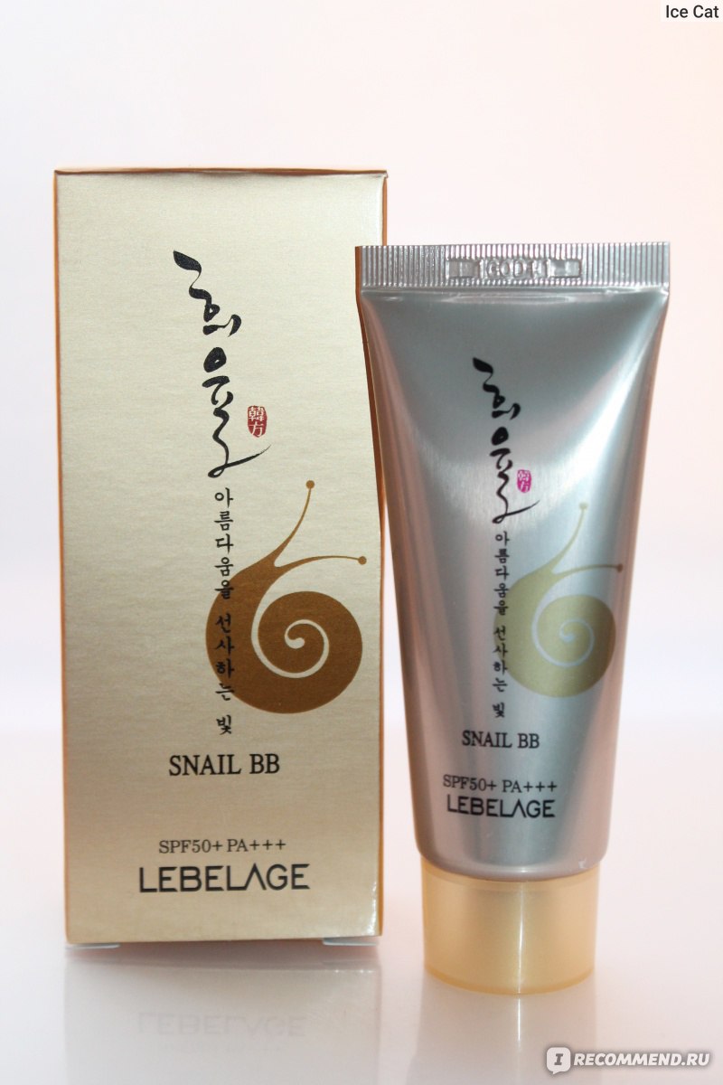 ВВ крем с улиточным муцином LEBELAGE Heeyul Premium Snail BB Cream SPF 50+/PA+++