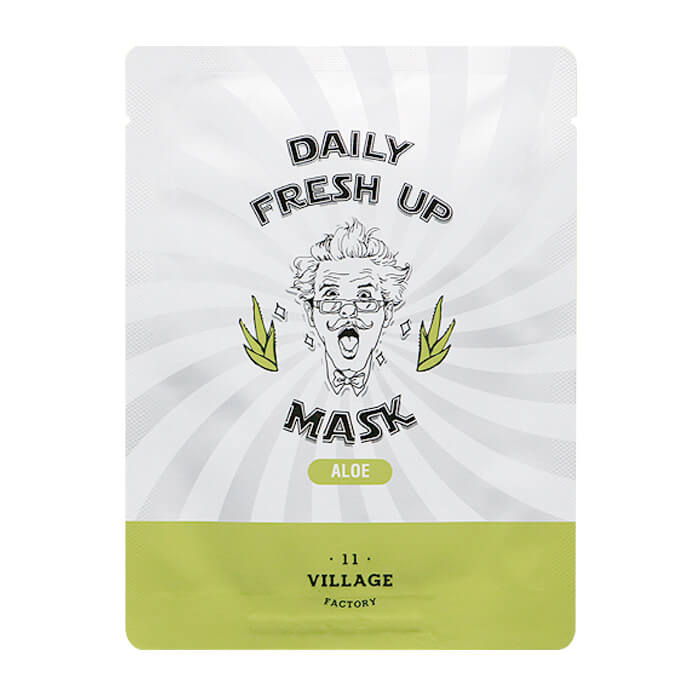 Тканевая маска с экстрактом алоэ VILLAGE 11 FACTORY Daily Fresh up Mask Aloe
