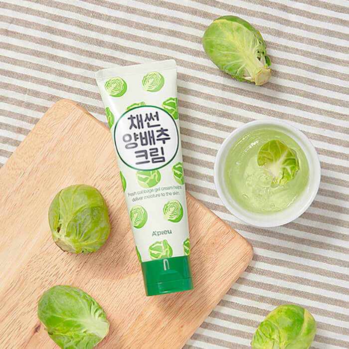 Крем-гель с экстрактом капусты A'PIEU Shredded Cabbage Gel Cream