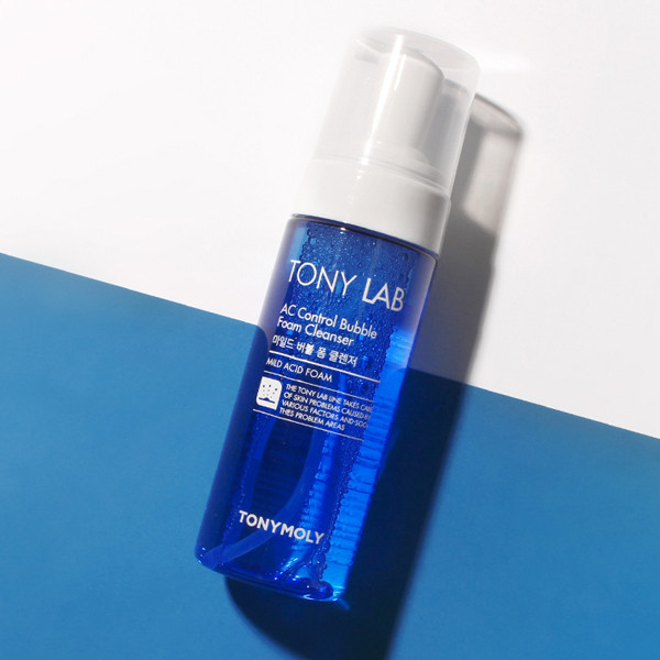 Пузырьковая пенка для умывания для проблемной кожи TONYMOLY TONY LAB AC Control Bubble Foam Cleanser