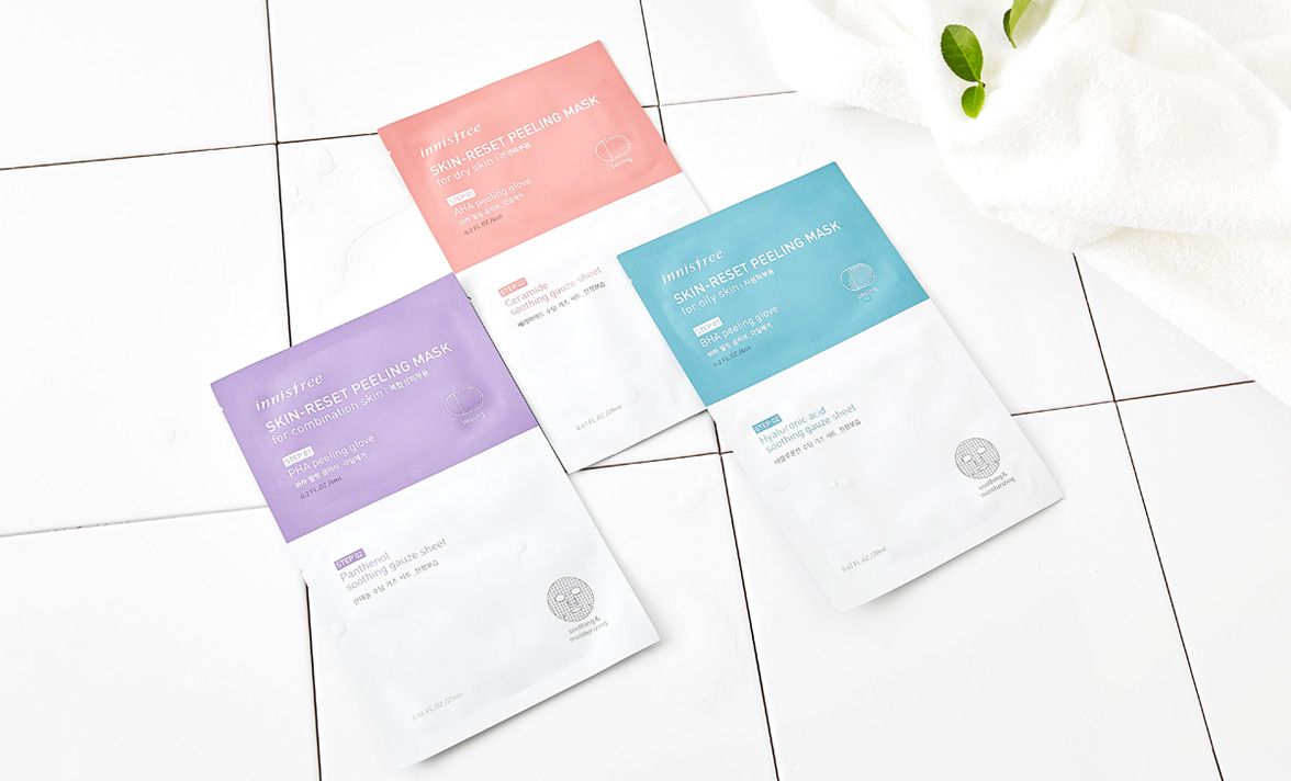 маска для жирной кожи Innisfree Skin-Reset Peeling Mask For Oily Skin
