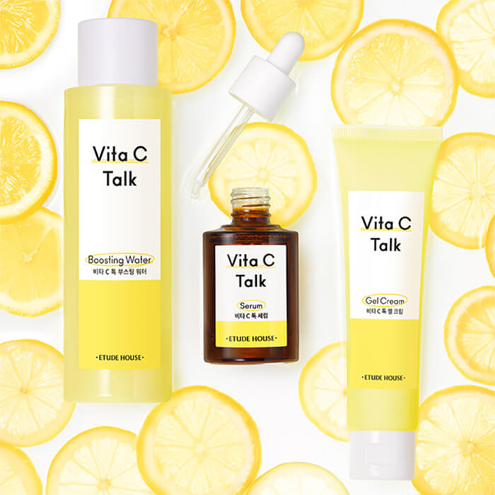 Увлажняющая вода с витамином ETUDE HOUSE С Vita C-Talk Boosting Water
