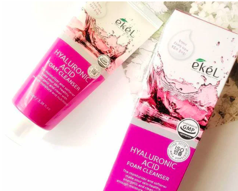 Пенка для умывания с гиалуроновой кислотой EKEL Foam Cleanser Hyaluronic Acid