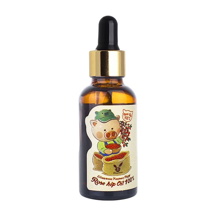 Масло для лица, тела и волос c шиповником Elizavecca Farmer Piggy Rosehip Oil 100%