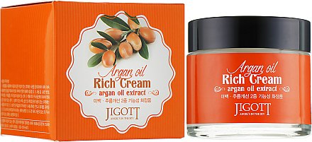Крем для лица с аргановым маслом JIGOTT Argan Oil Rich Cream