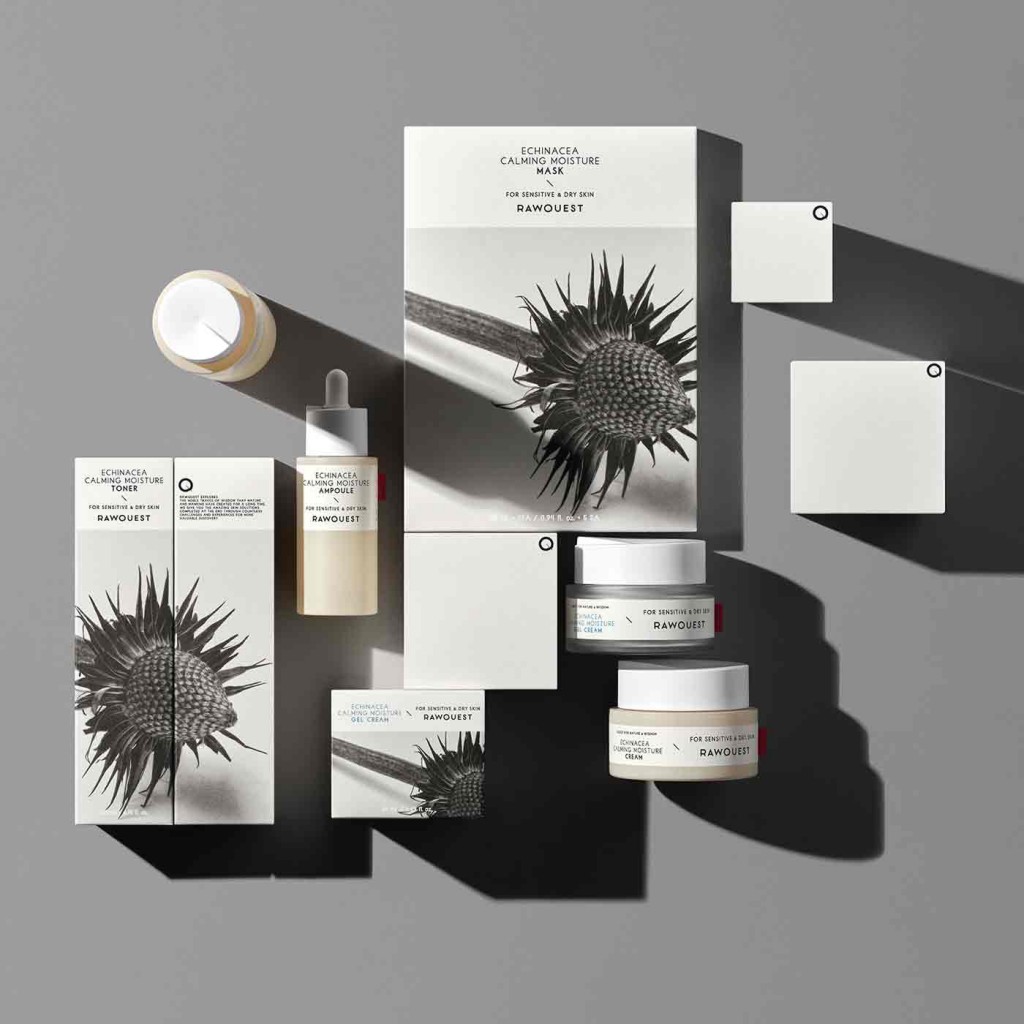 Увлажняющая маска для лица с экстрактом эхинацеи RAWQUEST ECHINACEA CALMING MOISTURE MASK