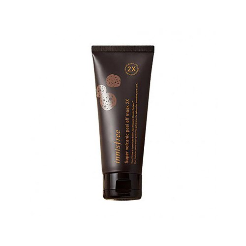 Маска-пленка с вулканической глиной Innisfree Super Volcanic Peel Off Mask 2X