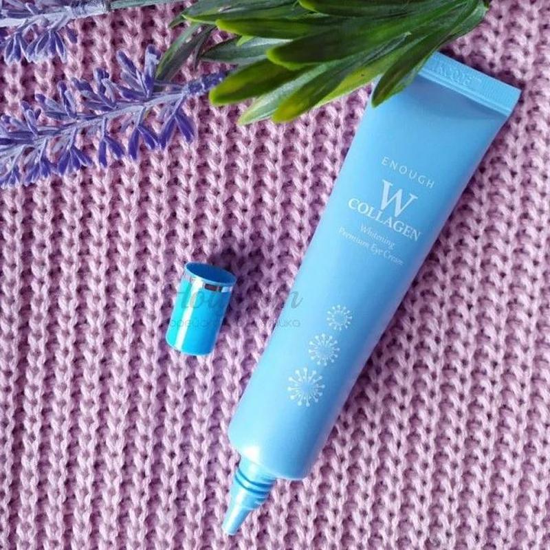 Увлажняющий крем для кожи вокруг глаз с коллагеном ENOUGH W Collagen Whitening Premium Eye Cream