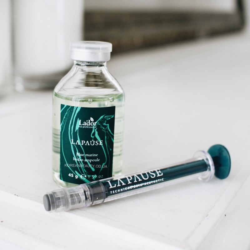Сыворотка для лица увлажняющая 45 мл La'dor LA PAUSE Blue marine hydro ampoule