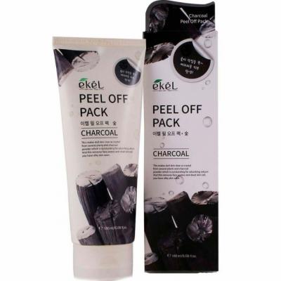 Пилинг-скатка с экстрактом древесного угля EKEL Natural Clean peeling gel Charcoal