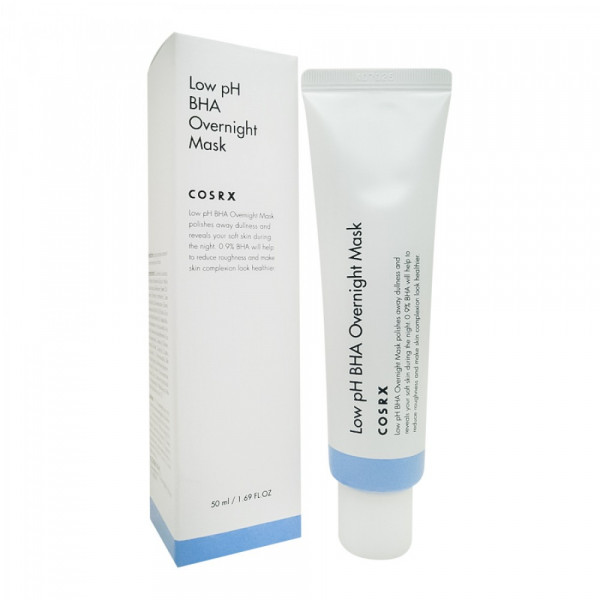 Ночная маска для лица с BHA-кислотами COSRX Low pH BHA Overnight Mask