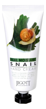 Крем для рук с муцином улитки JIGOTT Real Moisture Snail Hand Cream