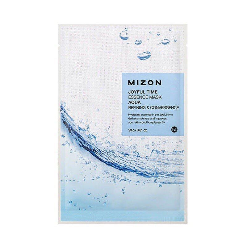 Тканевая маска для лица с морской водой MIZON Joyful Time Essence Mask Aqua